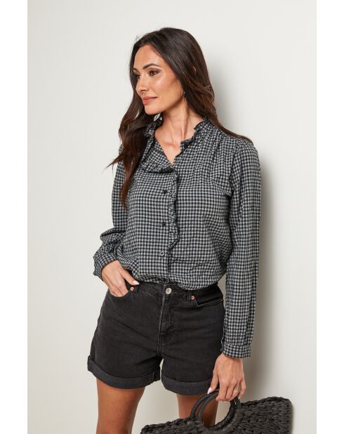 Chemise Élise noire