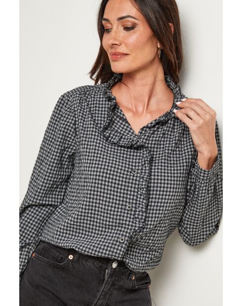 Chemise Élise noire
