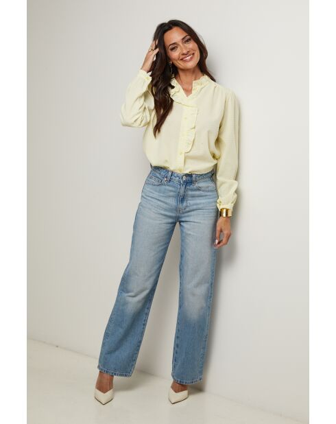 Chemise Élise jaune