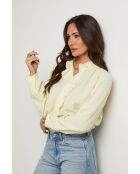 Chemise Élise jaune