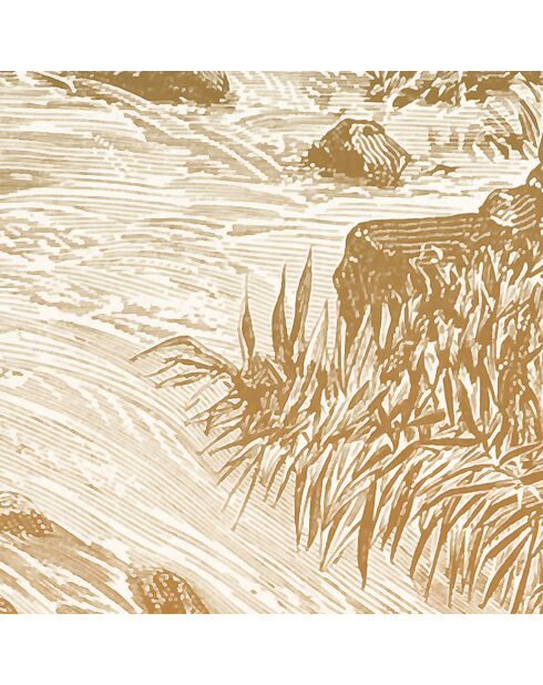 Rives d'Abyssinia veelkleurig panoramabehang - 240x270 cm