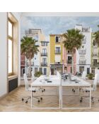 Carta da parati panoramica Lisboa multicolore - 384x275 cm