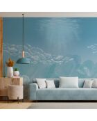 Panorama-Tapete Le Grand Bleu Bleu - 384x280 cm