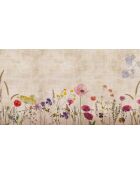 Mehrfarbige Panorama-Tapete von Valensole Gardens - 480x260 cm