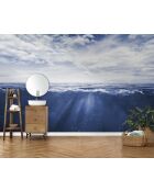 Panoramisch behang Grand Large blauw - 432x270 cm