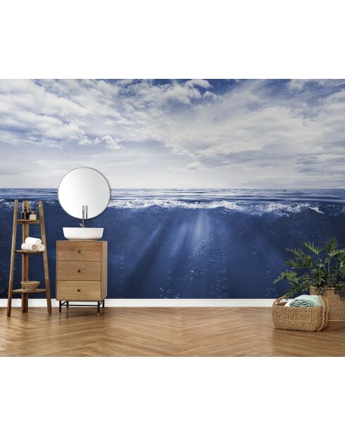 Panoramisch behang Grand Large blauw - 432x270 cm