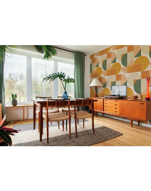 Revival veelkleurig panoramabehang - 288x275 cm