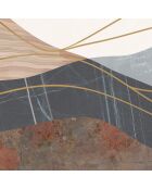 Papel pintado panorámico Yoake multicolor - 384x280 cm