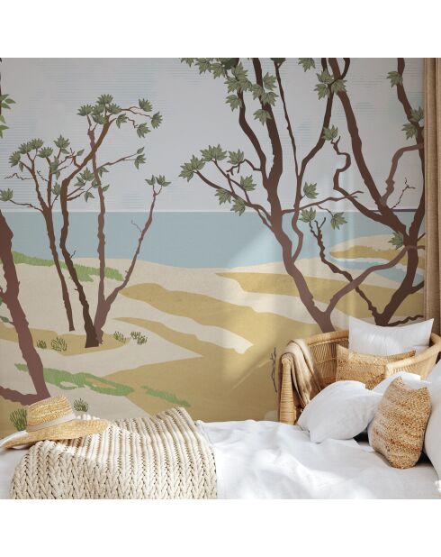 Carta da parati panoramica multicolore Doucer Marine - 384x270 cm