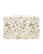 Herbarium panoramabehang veelkleurig - 432x270 cm
