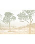 Papier peint panoramique Calédonie multicolore - 384x270 cm