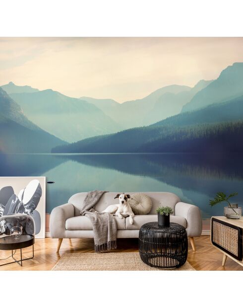 Breather panoramabehang veelkleurig - 384x270 cm