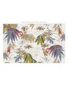 Panoramisch meerkleurig Foliage behang - 480x300 cm