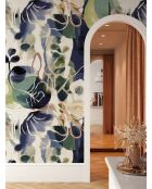 Hanami mehrfarbige Panorama-Tapete - 288x300 cm