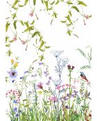 Volubilis mehrfarbige Panorama-Tapete - 192x270 cm
