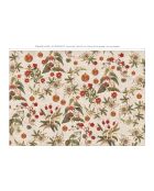 Panoramisch behang Grenades & Flowers veelkleurig - 384x270 cm