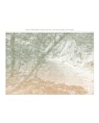 Veelkleurig Cassis panoramabehang - 384x270 cm