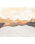 Papier peint panoramique Sirocco beige - 336x280 cm