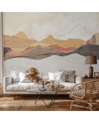 Papier peint panoramique Sirocco beige - 336x280 cm