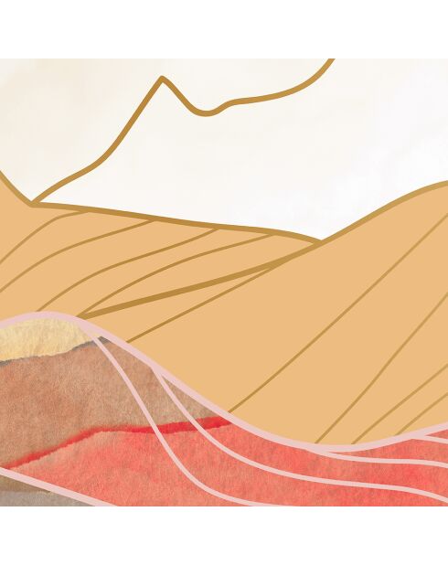 Papier peint panoramique Sirocco beige - 336x280 cm