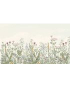 Carta da parati panoramica multicolore Centaurée - 480x280 cm