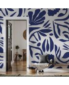 Papel pintado panorámico Blue Matis - 480x280 cm