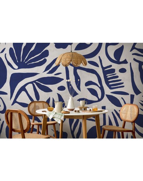 Papel pintado panorámico Blue Matis - 480x280 cm