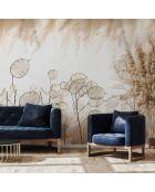 Panoramisch zandbehang Lunara - 480x270 cm