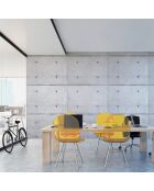Panoramisch behang Loft Béton gris - 384x335 cm