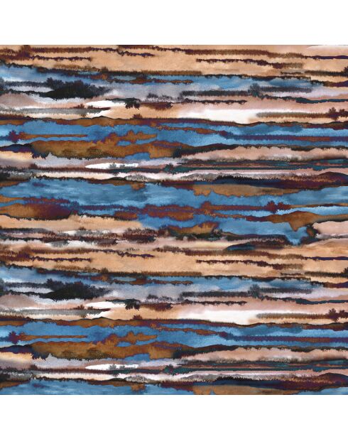 Shibori panoramabehang veelkleurig - 288x290 cm