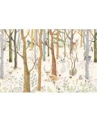 Papel pintado panorámico multicolor Chanteloup - 384x250 cm