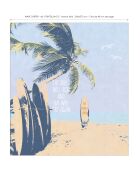 Papier peint panoramique Wave Surfer multicolore - 240x270 cm