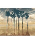 Mehrfarbige karibische Panorama-Tapete - 336x270 cm