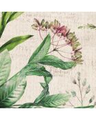 Papel pintado panorámico multicolor Herbier Sauvage - 384x270 cm