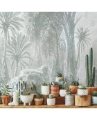 Panorama-Tapete mit Dschungelflechten aus Madagaskar, 192 x 270 cm