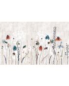Mehrfarbige Evanescence Panorama-Tapete - 432x270 cm