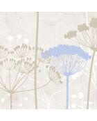 Panoramisch behang Ombelles blauw - 288x300 cm