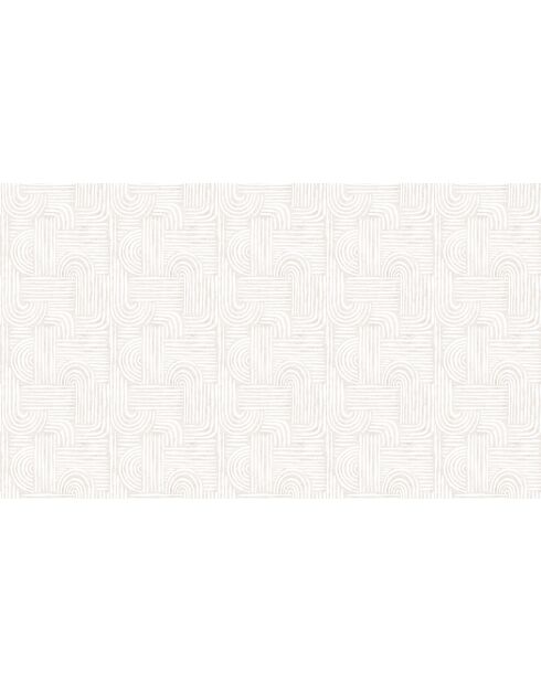 Kreidecreme-Panorama-Tapete - 480x280 cm