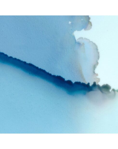 Lazuli blauw panoramabehang - 384x270 cm
