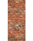 Papier peint panoramique Red Bricks orange - 384x270 cm