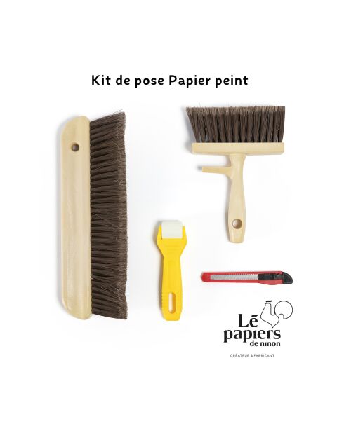 Kit de Pose Essentiel 4 outils de professionnel multicolore