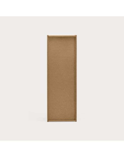 Commode haute Wally MDF naturelle - 40x40x118cm