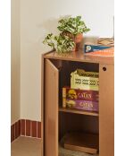 Buffet Wally en MDF naturel - 197x40x80cm