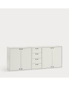 Buffet Wally crème - 197x40x80cm