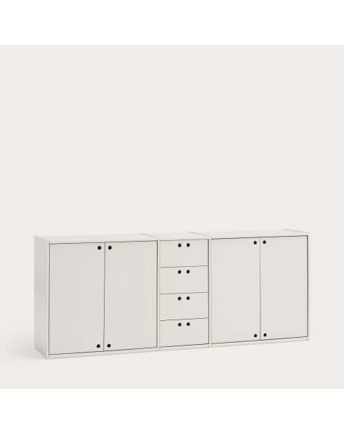 Buffet Wally crème - 197x40x80cm