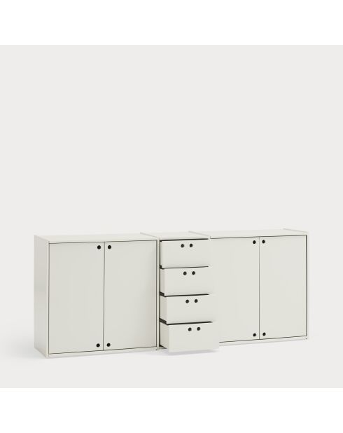 Buffet Wally crème - 197x40x80cm