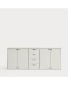 Buffet Wally crème - 197x40x80cm
