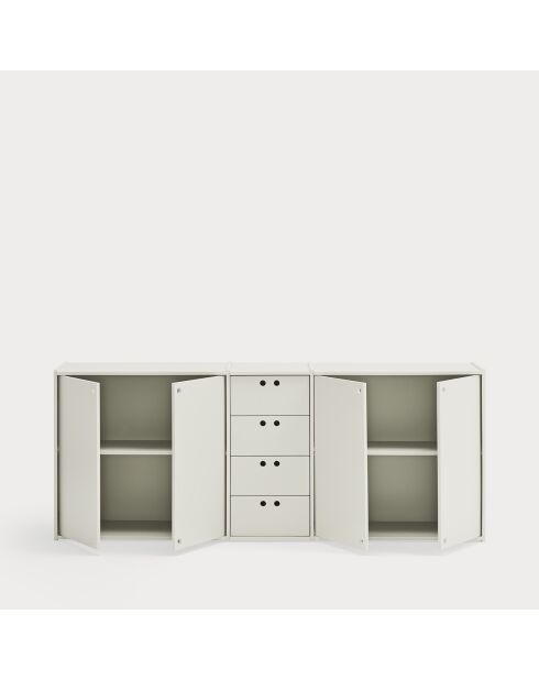 Buffet Wally crème - 197x40x80cm
