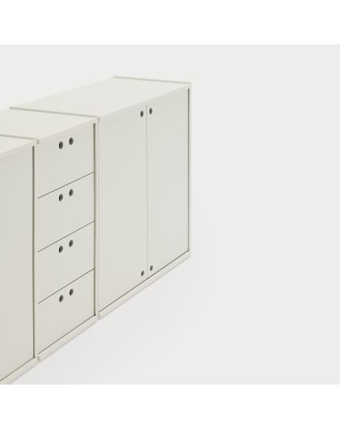 Buffet Wally crème - 197x40x80cm