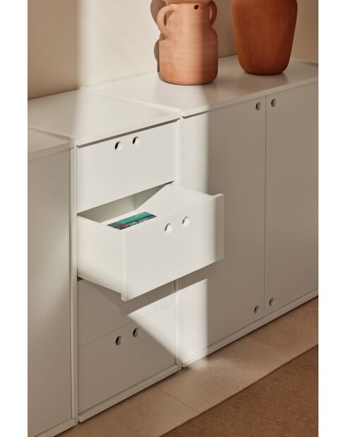 Buffet Wally crème - 197x40x80cm